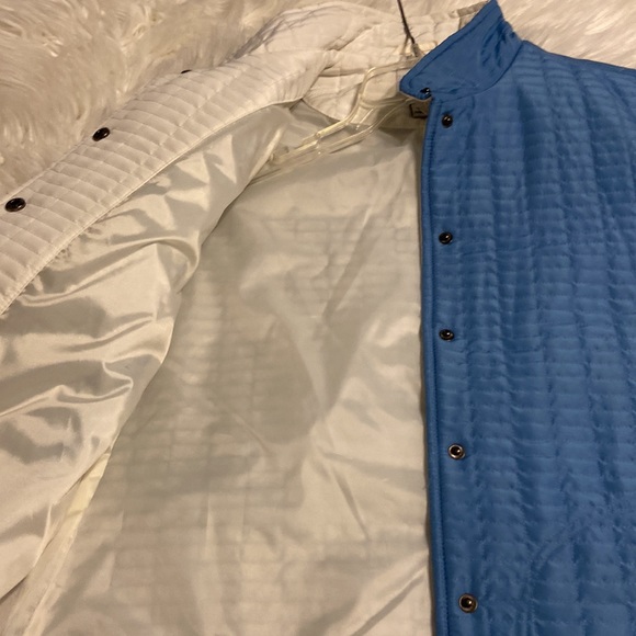 The TOG Shop Quilted Jacket color blue excellent condition size M - Picture 14 of 16